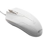 Mouse da gioco ottico cablato universale USB ZGB 119, lunghezza: 1,45 m (bianco)