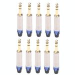 10 PCS TC203N 6.35mm Connettore audio stereo placcato in oro Spina di saldatura