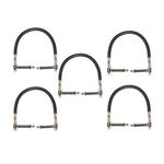 5 PCS TC095-15 Cavo connettore da 6,35 mm maschio a maschio per effetti chitarra