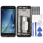Schermo LCD OEM per Asus Zenfone 2 ZE500CL Z00D Digitizer Assemblaggio completo con cornice (nero)