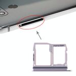 Vassoio scheda SIM + vassoio scheda micro SD per LG G6 H870 H871 H872 LS993 VS998 US997 H873 (argento)