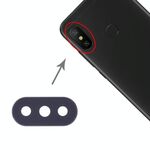 Copriobiettivo per fotocamera da 10 PC per Xiaomi Redmi 6 Pro / MI A2 Lite (nero)