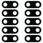Per Meizu V8 / M8 / M8 Lite Obiettivo fotocamera posteriore da 10 pezzi