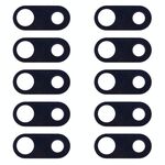 Obiettivo fotocamera posteriore 10 PC per LG V30 H930 H933 (nero)