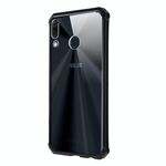 Custodia protettiva in TPU antigraffio + acrilico per Asus Zenfone Max Pro (M2) ZB631KL (nero)