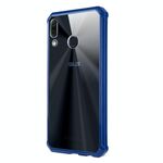 TPU antigraffio + custodia protettiva acrilica per Asus Zenfone Max Pro (M2) ZB631KL (blu)