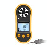 RZ818 Anemometro digitale Strumento di misurazione della velocità e della temperatura del vento portatile
