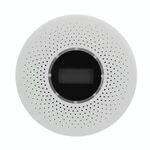 JKD-512COM Rilevatore di fumo CO Allarme vocale dal vivo Sensore di perdite di monossido di carbonio con display LCD