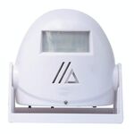 Campanello intelligente senza fili Sensore di movimento a infrarossi Avviso vocale Campanello di avvertimento Allarme (bianco)