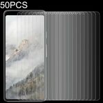50 PCS 0.26mm 9H 2.5D Pellicola in vetro temperato per Google Pixel 4 XL, senza confezione