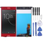 Schermo LCD OEM per Sony Xperia XZ Premium con assemblaggio completo di digitalizzatore (rosso)
