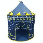 Tenda da spiaggia per bambini ultralarga Giocattolo per bambini Gioco casa per bambini Principessa Principe Castello Giocattoli da esterno per interni Tende Regali di Natale (Nero)