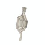 Scarico a tenuta d'acqua One way Home Brew Wine Fermentazione Airlock Brewing Sealed Plastic Air Lock Valvola di ritegno Valvole a tenuta d'acqua (valvola di ritegno semplice scoperta)