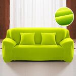Copridivano in tessuto felpato Copridivano spesso Copridivano elastico per divano Non includono federa, specifica: 4 posti 230-300 cm (verde)