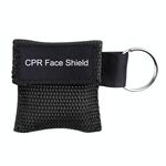Maschera di protezione per il viso di emergenza per RCP Portachiavi Maschera per la respirazione (nera)