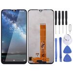 Schermo LCD TFT per Nokia 2.2 con assemblaggio completo di digitalizzatore (nero)
