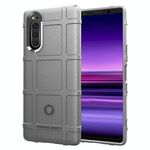 Custodia in TPU antiurto a copertura totale per Sony Xperia XZ5 (grigio)