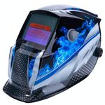 Maschera per saldatura ad oscuramento automatico solare Maschera per saldatura ad arco ad arco montato sulla testa Saldatore Casco leggero speciale