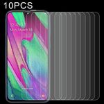 10 PCS 2.5D Pellicola in vetro temperato non a schermo intero per Galaxy A40