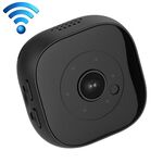 H9 Mini HD 1280 x 720P 120 gradi grandangolare Wearable Smart WiFi WiFi Surveillance Fotocamera (Nero)