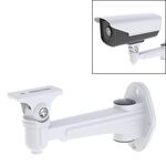 Supporto per montaggio a parete CCTV Staffa in alluminio metallizzato argento Staffa da interno per esterni per telecamera Bullet Accessori per staffa telecamera IP