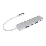 Hub di tipo C 4 in 1 con adattatore HDMI USB 3.0 per hub MacBook Periferiche per computer USB USB Type C HDMI per MacBook Pro Air