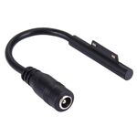 Cavo caricatore adattatore di alimentazione da 6 pin magnetico a 5,5x2,5 mm femmina per Microsoft Surface Pro 3