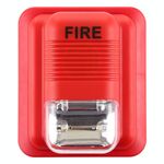 Segnalatore acustico di allarme antincendio Avviso di allarme stroboscopico Sensore del sistema di sicurezza