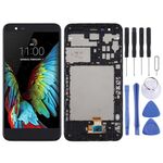 Schermo LCD TFT per LG K30 / K10 (2018)/ X410 digitalizzatore assemblaggio completo con telaio (nero)