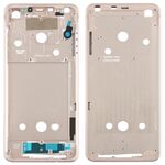 Piastra cornice cornice LCD alloggiamento anteriore per LG G6 / H870 / H970DS / H872 / LS993 / VS998 / US997 (oro)