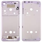 Piastra cornice cornice LCD alloggiamento anteriore per LG G6 / H870 / H970DS / H872 / LS993 / VS998 / US997 (viola)