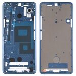 Piastra cornice cornice LCD alloggiamento anteriore per LG G7 ThinQ / G710 (blu)