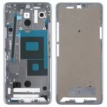 Piastra cornice cornice LCD alloggiamento anteriore per LG G7 ThinQ / G710 (argento)