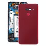 Coperchio posteriore della batteria con obiettivo della fotocamera e sensore di impronte digitali per LG G8 ThinQ / LMG820QM7 LM-G820UMB LMG820UM1 (versione USA) (rosso)