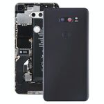 Coperchio posteriore della batteria con obiettivo della fotocamera e sensore di impronte digitali per LG V30 + / VS996 / LS998U / H933 / LS998U / H930 (nero)