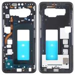 Piastra cornice cornice LCD alloggiamento anteriore per LG V40 ThinQ (nero)