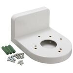 Supporto da parete con staffa ad angolo retto in plastica tipo L da 3,5 pollici per telecamera di sicurezza IP CCTV Dome