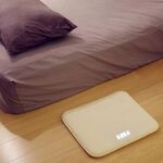 Sveglia sensibile alla pressione Tappeto Orologio elettronico digitale Camera da letto Antiscivolo Tappetino morbido resistente all'usura Sveglia intelligente