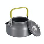 Teiera in alluminio da picnic portatile da 0,8 litri per alpinismo all'aperto, capacità: 0,8 litri