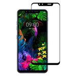 Pellicola in vetro temperato ultra sottile trasparente 9H 2.5D a prova di esplosione per LG G8S ThinQ (nero)