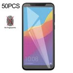 Pellicola in vetro temperato satinato non opaco da 50 pezzi per Huawei Honor Play 7, nessun pacchetto di vendita al dettaglio