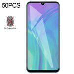 Pellicola in vetro temperato smerigliato non opaco da 50 pezzi per Huawei Honor 20i, senza confezione