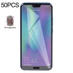 Pellicola in vetro temperato smerigliato non opaco da 50 pezzi per Huawei Honor 10, senza confezione