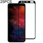 25 PCS Pellicola in vetro temperato a schermo intero con colla piena per Google Pixel 4 XL