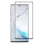 Per Galaxy Note 10 3D Curved Edge Glue Pellicola in vetro temperato a schermo intero curvo, lo sblocco delle impronte digitali è supportato (nero)