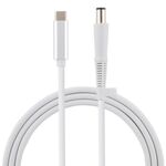 Cavo di ricarica per laptop da USB-C / Type-C a 7,4 x 0,6 mm per HP, lunghezza cavo: circa 1,5 m (bianco)