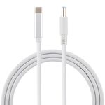 Cavo di ricarica per laptop da USB-C / Type-C a 4,5 x 3,0 mm, lunghezza cavo: circa 1,5 m (bianco)