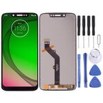 Schermo LCD TFT per Motorola Moto G7 Play con assemblaggio completo di digitalizzatore (nero)