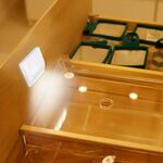 7 LED Smart Sensor Cabinets Lampada LED Night Light Luce incernierata
