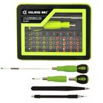 HUIJIAQ 53-in-1 Set di cacciaviti multifunzione combinato Strumento di riparazione digitale elettronico